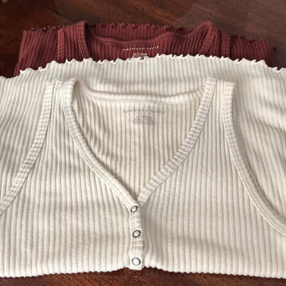 American Eagle Ribbed Tank Top